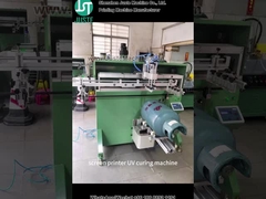 Máy in màn hình cong in logo cho bình khí