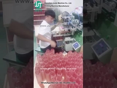 Máy in màn hình cong in logo cho chai nhựa